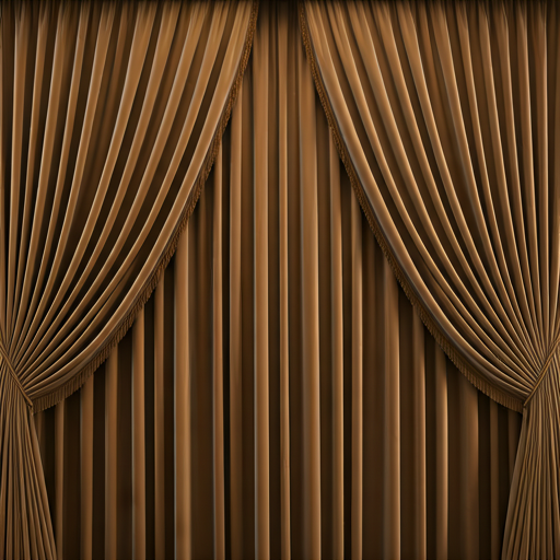 Hand-finished triple-pleat curtain panels